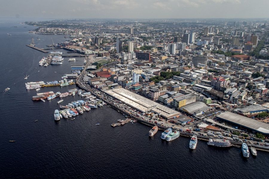 Transporte Fluvial de Cargas em Balsas entre Manaus e Belém